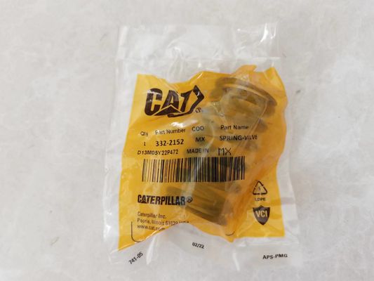 332-2152 válvula de motor de 345C CAT Spare Parts Customized Diesel