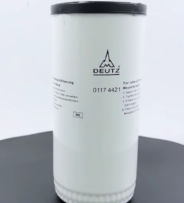 El filtro de aceite auténtico del motor diesel parte 01174421 con el embalaje neutral