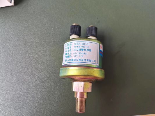 Metal 3846N-010-C1 del reemplazo del sensor de la presión del aceite de motor 4BT