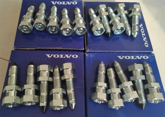 Adaptador de la vía de la excavadora de la válvula de grasa de la pieza de repuesto 14630785