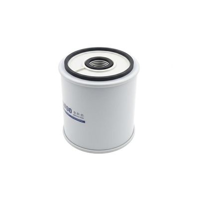 Número de pieza del filtro de combustible del motor de maquinaria de ingeniería con material de papel HV de hierro