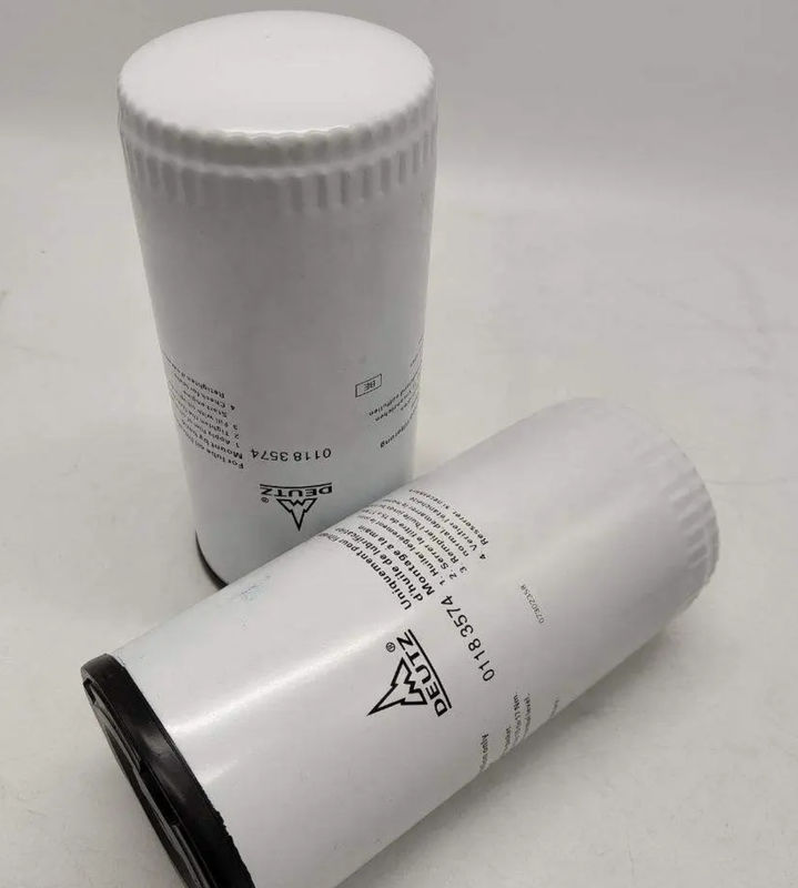El filtro de aceite auténtico del motor diesel parte 01174421 con el embalaje neutral