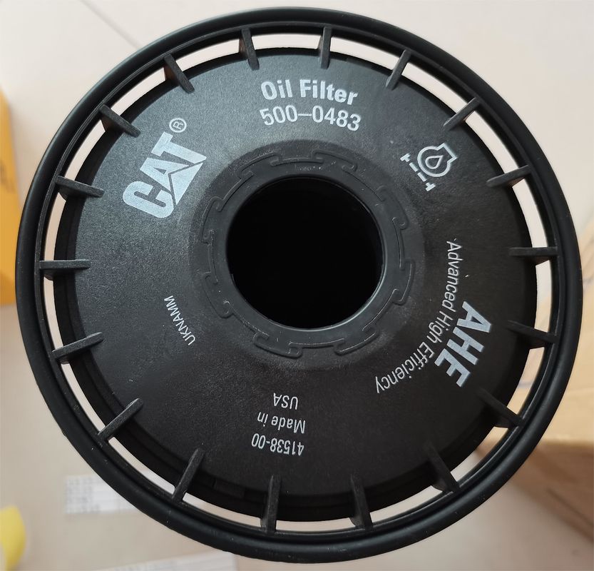 El filtro de aceite modificado para requisitos particulares del excavador parte 500-0483 para las máquinas de la construcción
