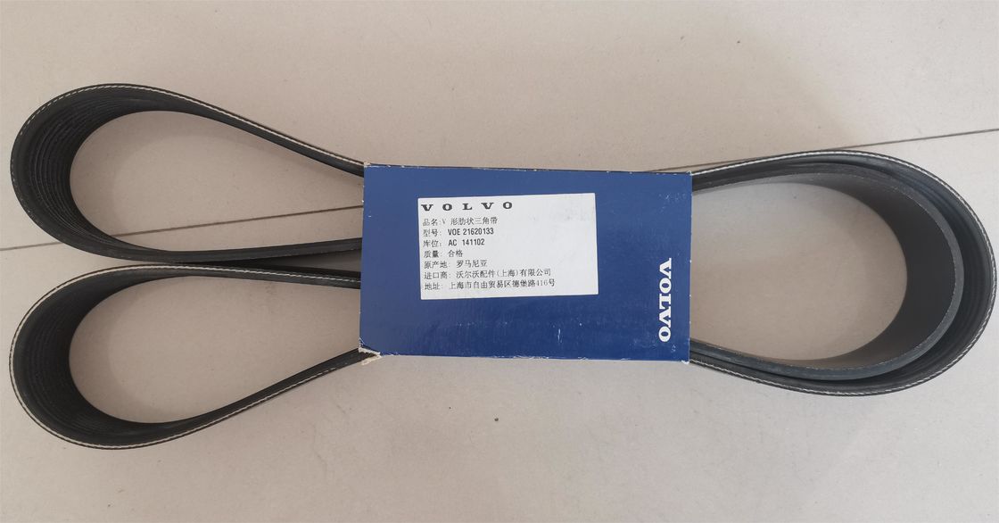 Cinturón de ventilador original en V 21620133 para EC240B EC290B EC250D EC300D Maquinaria vial