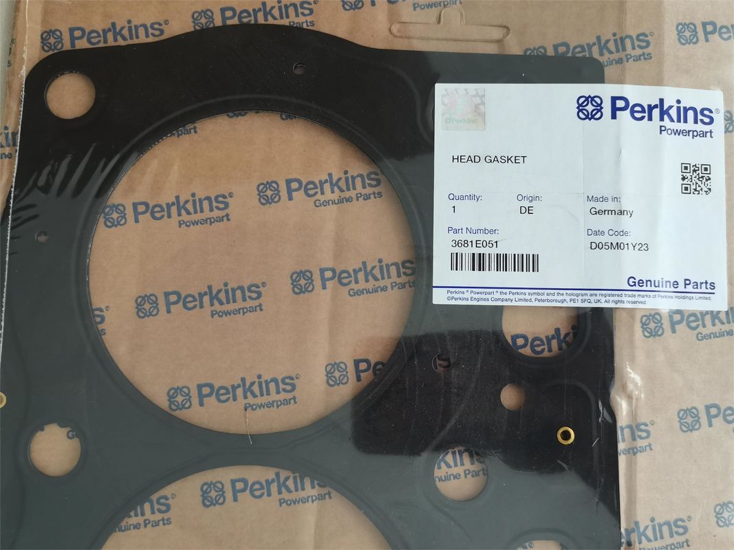 C4.4 Partes del motor diésel Junta de la culata del cilindro 3681E051 para el motor CAT Perkins